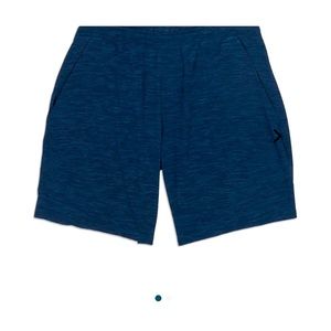 Lululemon Pace Breaker short.  Size L.  7” inseam.  No liner.  Blue.